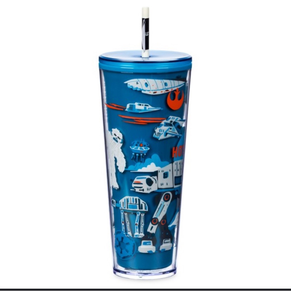 NWT. Disney Parks Starbucks Discovery Series Star Wars Hoth Collection Tumbler.